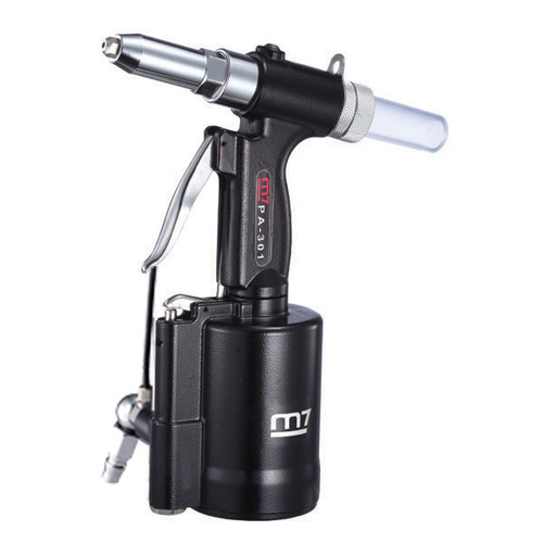 M7 Hydraulic Vacuum Air Riveter With External Tube, 16mm Stroke, 2.4 - 4.8mm Rivet Capacity