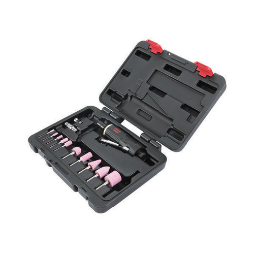 M7 Die Grinder Kit, 15 Pce, 20000rpm, 190mm Long, 1/8" & 1/4" Collet