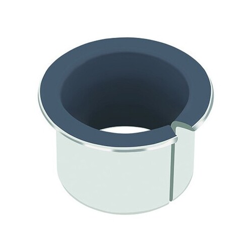 MB0304DUF07 Glacier DU Bush Flanged Metric (3x4.5x4)