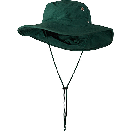 Wide Brim Hat Green LXL