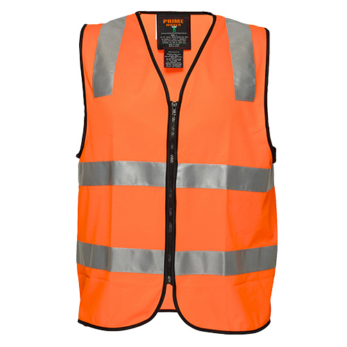 Security Zip Vest D/N Orange4XL