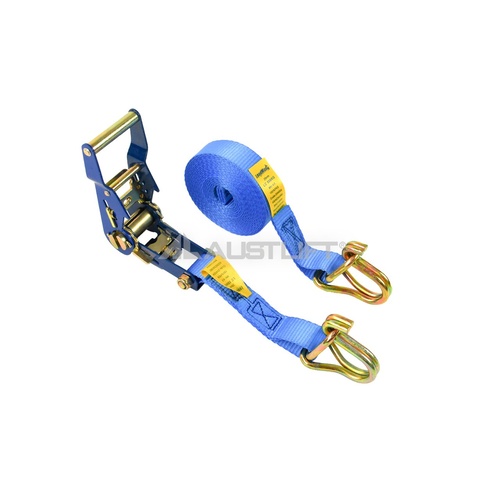 204250 AustLift Ratchet Tie Down Strap 50mmx9m LC2500kg hook & keeper