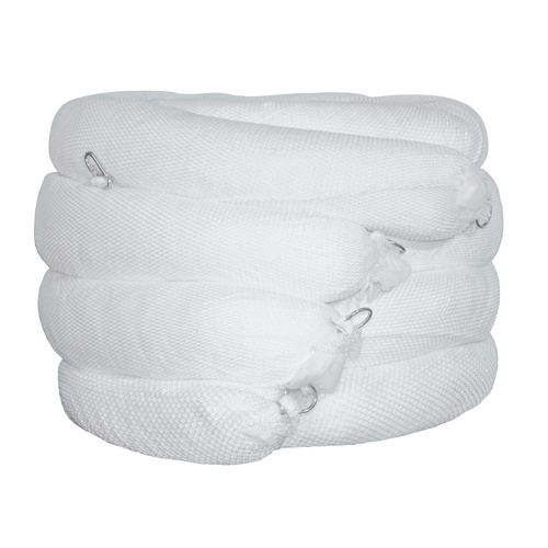 Oil & Fuel Absorbent Marine Boom - 125mm x 3m - Pack 4