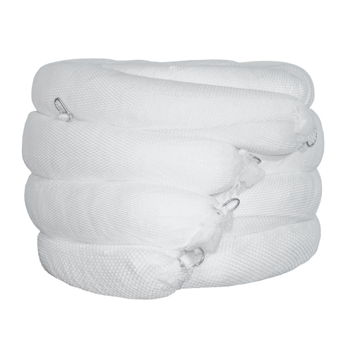 Oil & Fuel Absorbent Marine Boom - 200mm x 3m - Pack 4