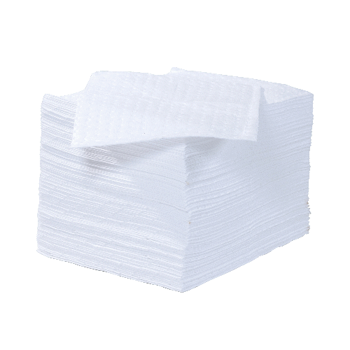 Oil & Fuel Standard Absorbent Pad - 500mm x 400mm x 200gsm - Pack of 200