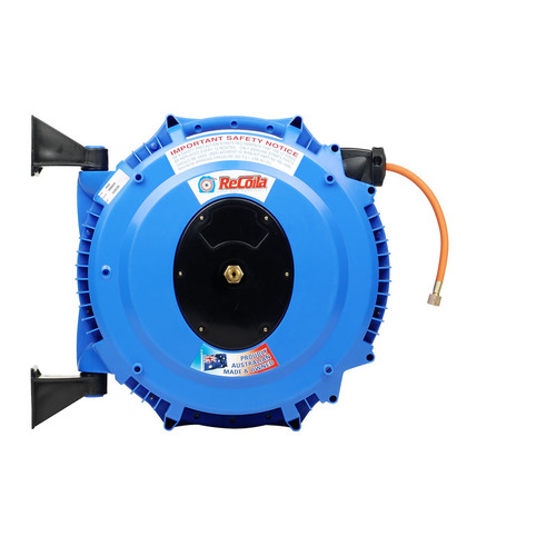 Recoila Retractable Propane (LPG) Gas Hose Reel Gen III 6mm ID x 20mtr
