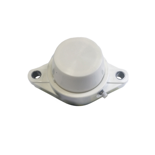 PL-FL205 Economy Thermoplastic 2 Bolt Flanged Bearing Housing incl. End Cap