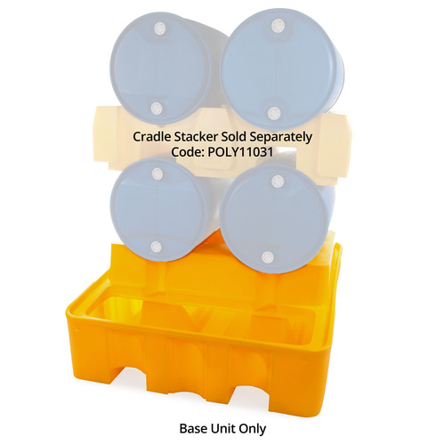Polyethylene Dispensing Bund (1450W x 1310L x 485Hmm) - 450L Sump