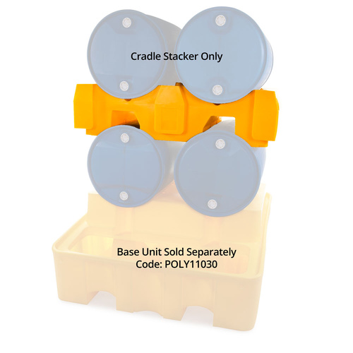 Polyethylene Cradle Stacker (1240W x 795L x 370Hmm)