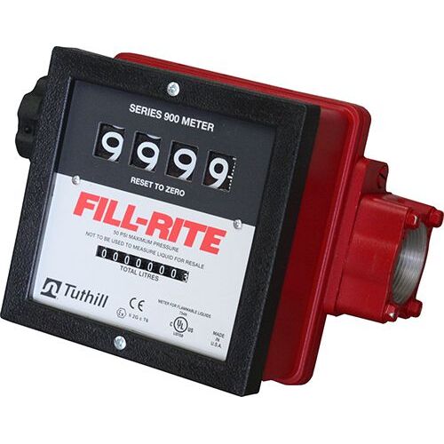 1-1/2 BSP quality FILL-RITE mechanical meter 150 LPM max