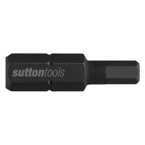 Sutton Screwdriver Bit Impact S115 5mm X25 Hexagon Insert Bit