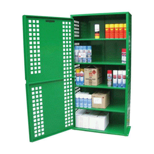 Aerosol Storage Cage, Upright - 300 Cans - (1800 x 850 x 400mm)