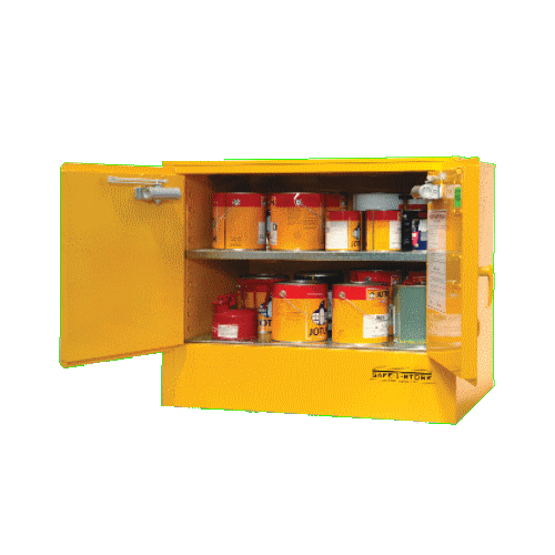 Class 3 Flammable Liquids Storage Cabinet (770 x 965 x 620mm) - 100L