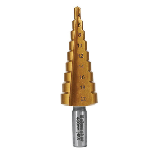 Holemaker Step Drill Straight Flute 4-20mm