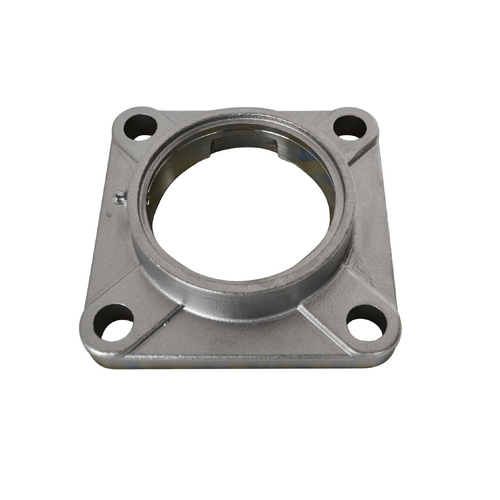 SS-F204 Economy Stainless Steel 4 Bolt Flanged Bearing Housing