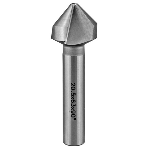 Holemaker Countersink, 3 Flute 90 Degree, 3 - 6.3mm, 5mm Shank