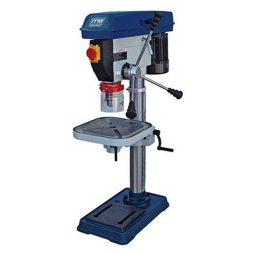 ITM Pedestal Bench Drill Press, 2MT, 16mm Cap, 16 Speed, 360mm Swing, 450W 240V
