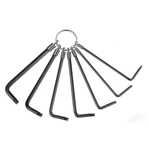 Teng Standard Torx Key Set, 7Pce, TX10-TX40