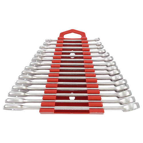 Teng Combination Spanner Set, Metric, 15Pce, 5.5mm-19mm