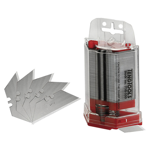 Teng 60mm Standard Utility Knife Blades - 100Pc
