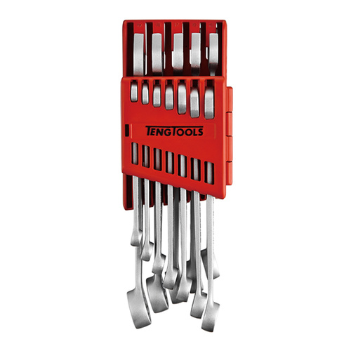 Teng 12Pce Antislip Combination Span Set Case 8-19mm