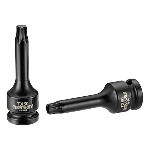 Teng 1/2" Dr. TX30 Impact Bit Socket DIN