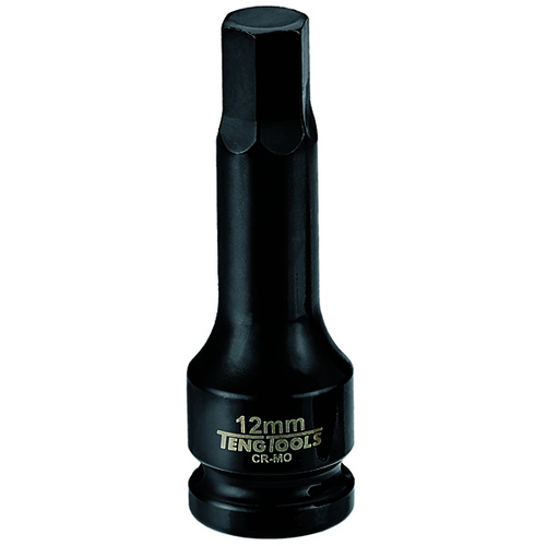 Teng 1/2" Dr. Hex Bit Impact Socket 10mm DIN