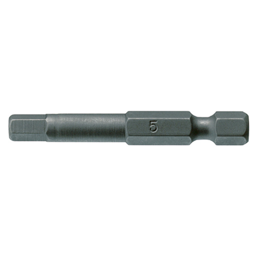 Teng 3Pce 1/4" Hex 8mm Hex Bit X 50mm (L)