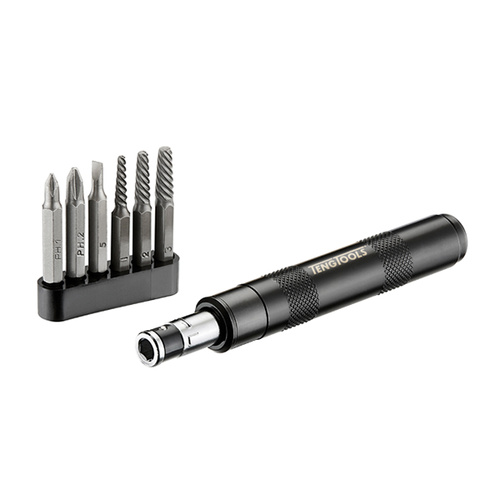 Teng 7Pce 1/4" Dr. Impact Driver Set