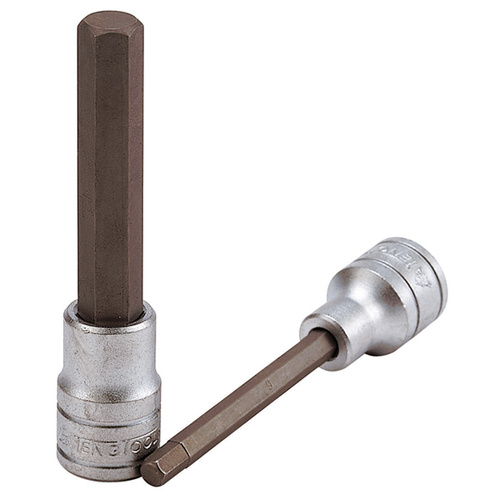 Teng 1/2" Dr. Bit Socket Hex 6mm X 115mm (L)