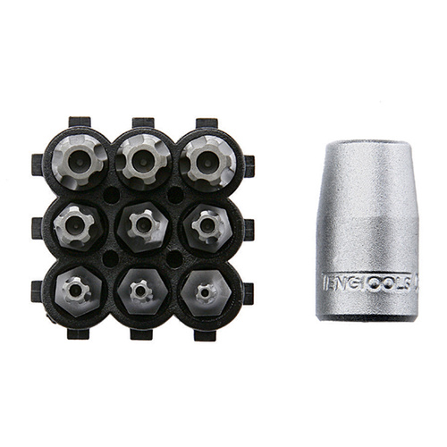 Teng 9Pce Wing T5 Bit Set - 10-50