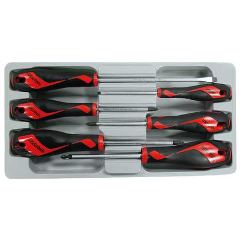 Teng 6Pce MD Fl-PH Screwdriver Set