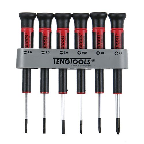 Teng 6Pce MD Mini Screwdriver Set W/ Holder