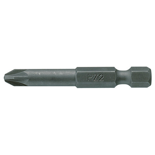 Teng 3Pce 1/4" Hex PZ#1 Bit X 50mm (L)