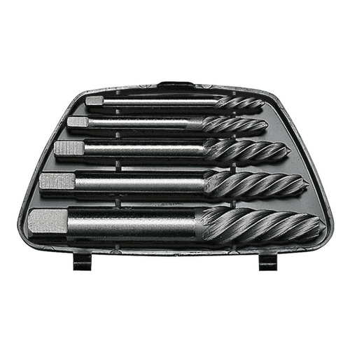 Teng 5Pce Screw Extractor Set - Round Shank