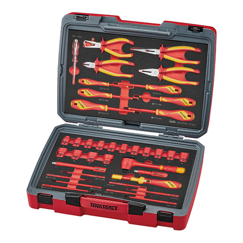Teng 39Pce Mecca Pro TC-6T EVA Electrician Tool Kit