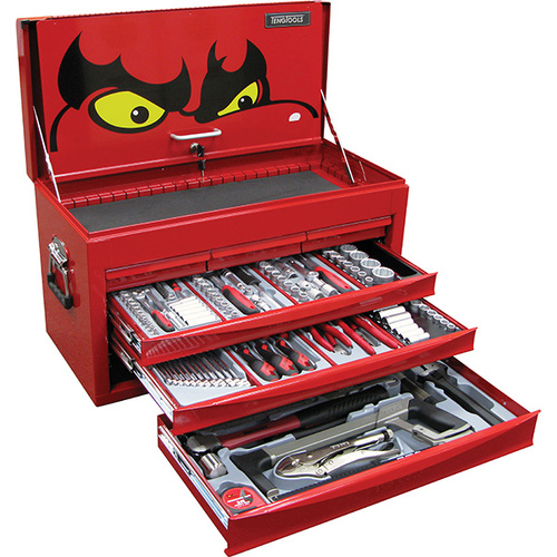 Teng 152Pc mm/AF General Starter Tool Kit (Sv)