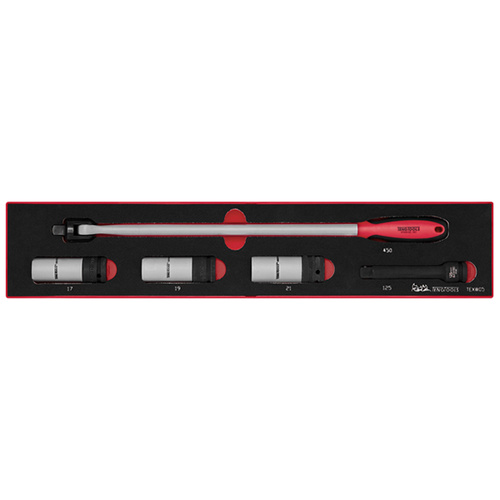 Teng 5Pce Auto Wheel Tool Set W/Sockets - TEX-TRAY
