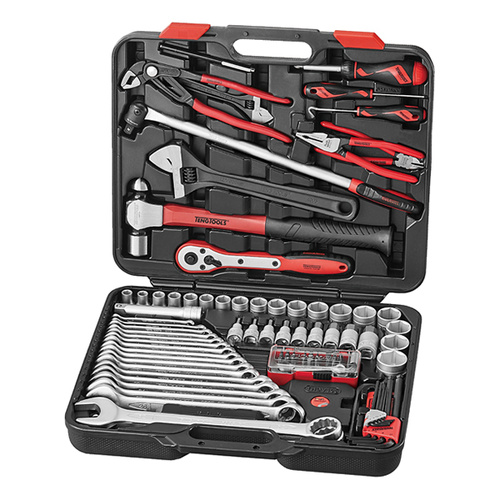 Teng 105Pce 1/2" Dr. Metric H/Duty Vehicle Tool Set