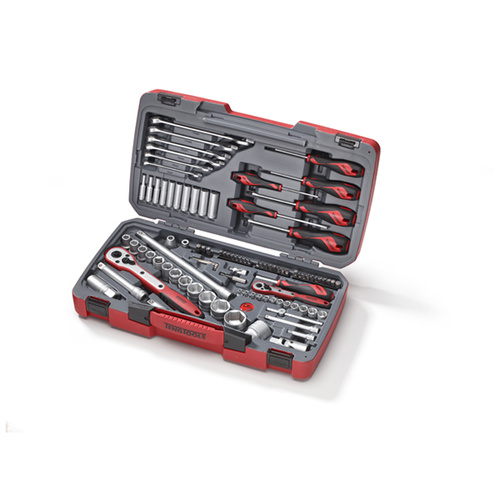 Teng 95Pce 1/4" & 1/2" Dr. Metric Socket & Tool Set