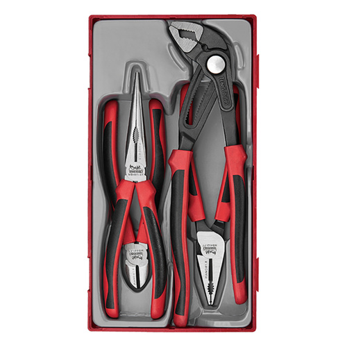Teng 4Pce Plier Set TPR Grip Q Tt1