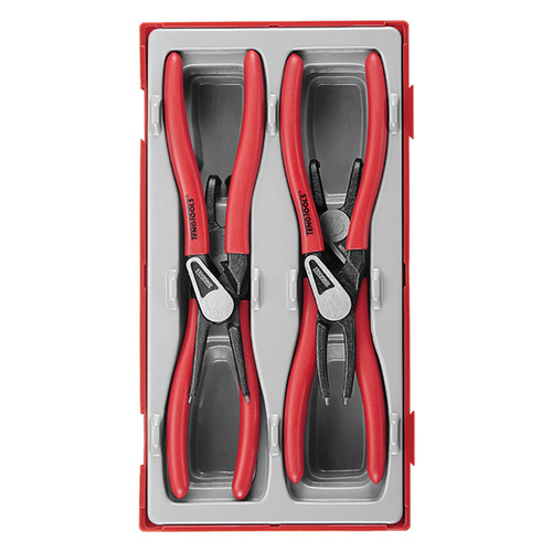 Teng 4Pce MB 7 Snap-Ring (Circlip) Plier Set - TC-TRAY