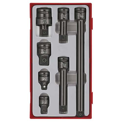 Teng 7Pce 1/2" Dr. Imp Acc Set (D ) - TC-TRAY