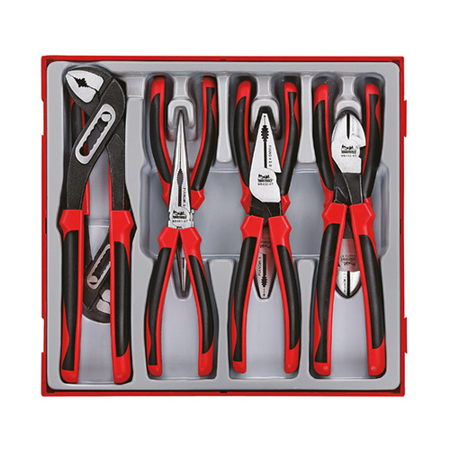 Teng 8Pce MB TPR Grip Plier Set - Ttd-Tray