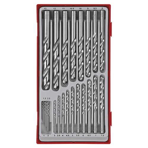 Teng 28Pce Drill Bit Set 1-13mm - Ttd-Tray