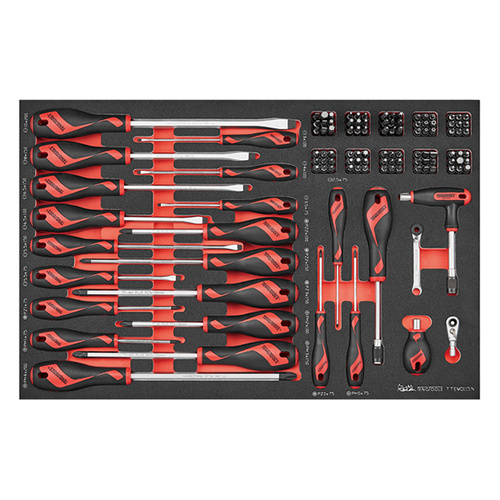 Teng Mixed Driver And Bits Set Foam4X4 115 Pieces