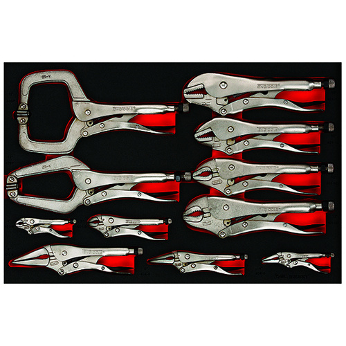Teng 11Pce Power Grip Plier Set (EVA)