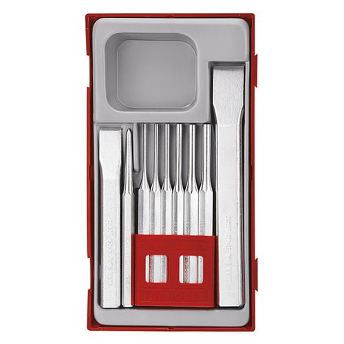 Teng 9Pce P Punch & Chisel Set - TC-TRAY