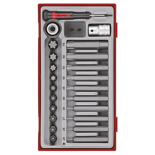 Teng 23Pce TX Bits Set TX20-70-40 - TC-TRAY