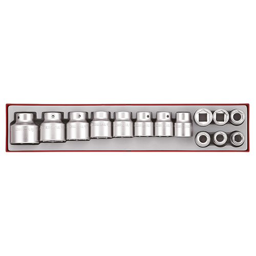 Teng 14Pce 3/4" Dr. Socket Set 19-50mm - TTX-Tray